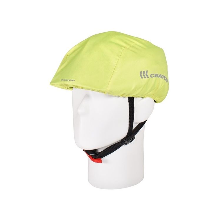 Casco della copertura della pioggia giallo uni
