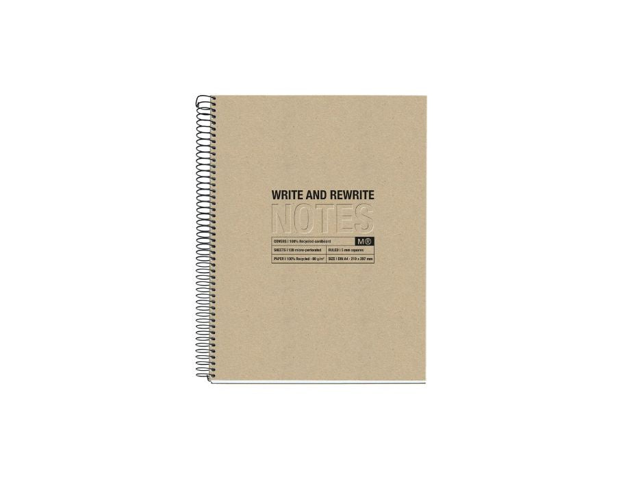 Miquelrius Notebook Craft A5 a scacchi 120 pagine