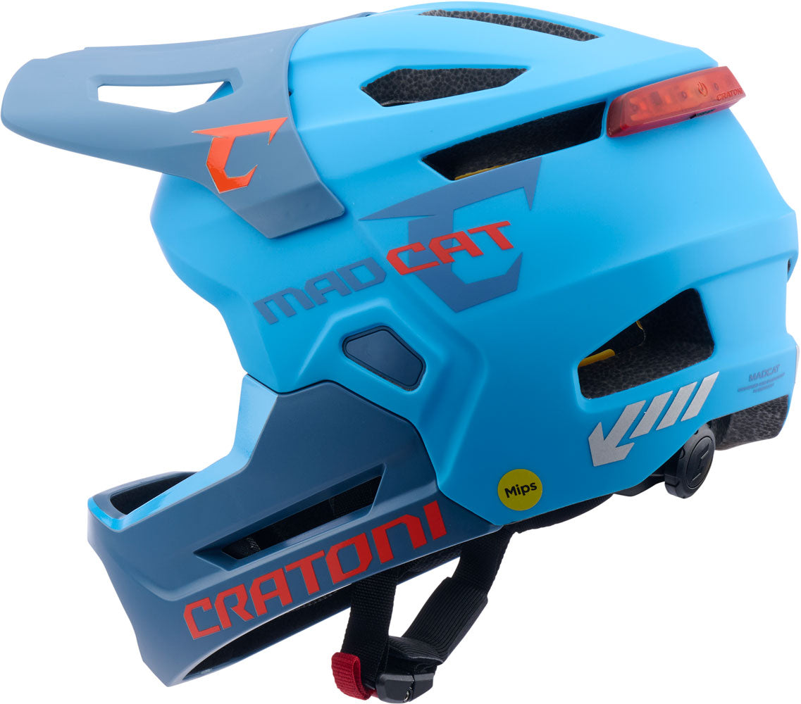 Cratoni madcat mips - casco integrale da ragazzo