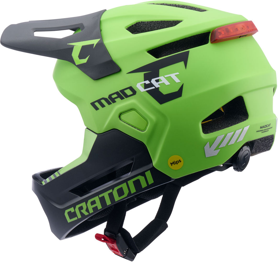 Cratoni madcat mips - casco integrale da ragazzo