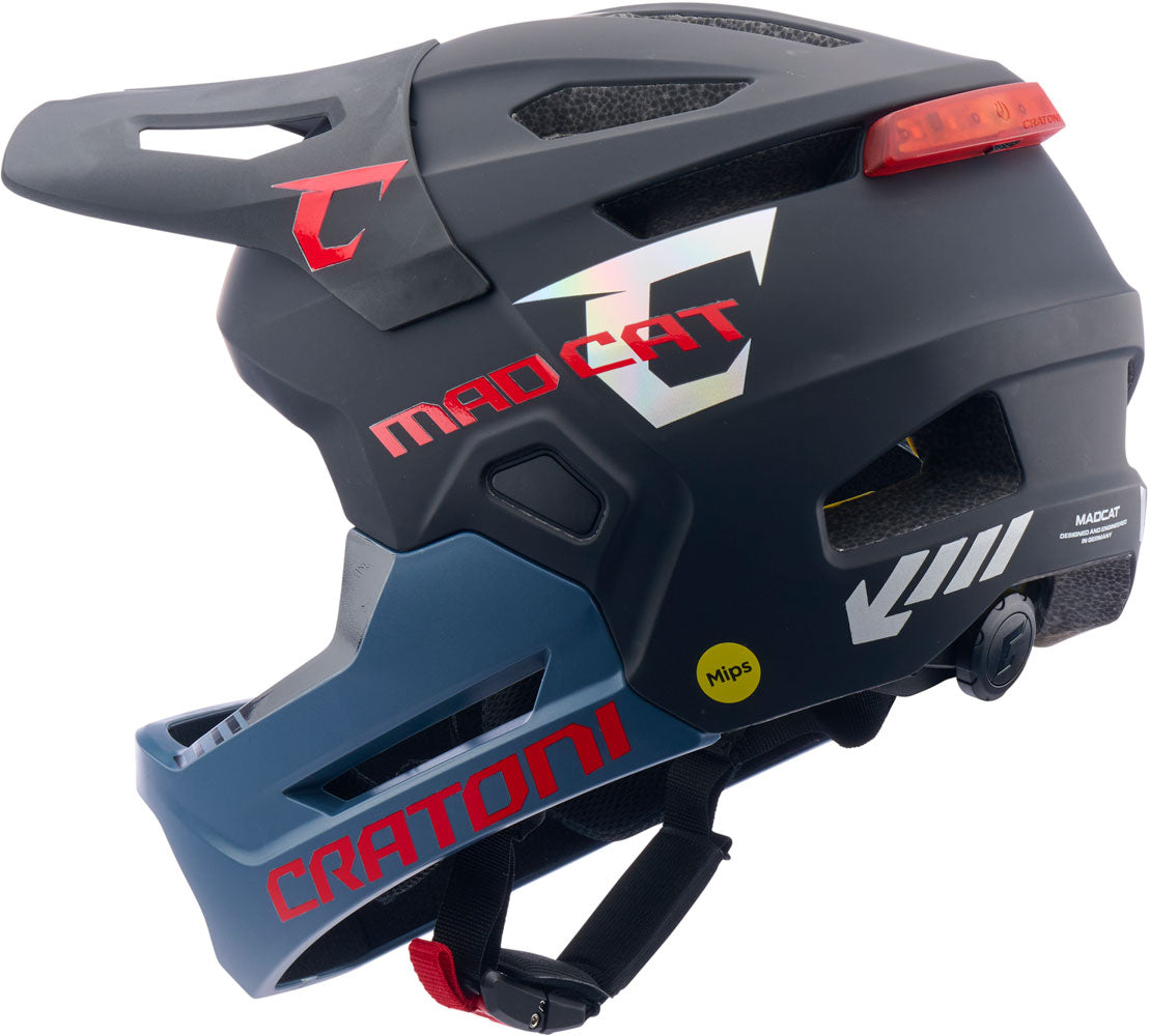 Cratoni madcat mips - casco integral juvenil