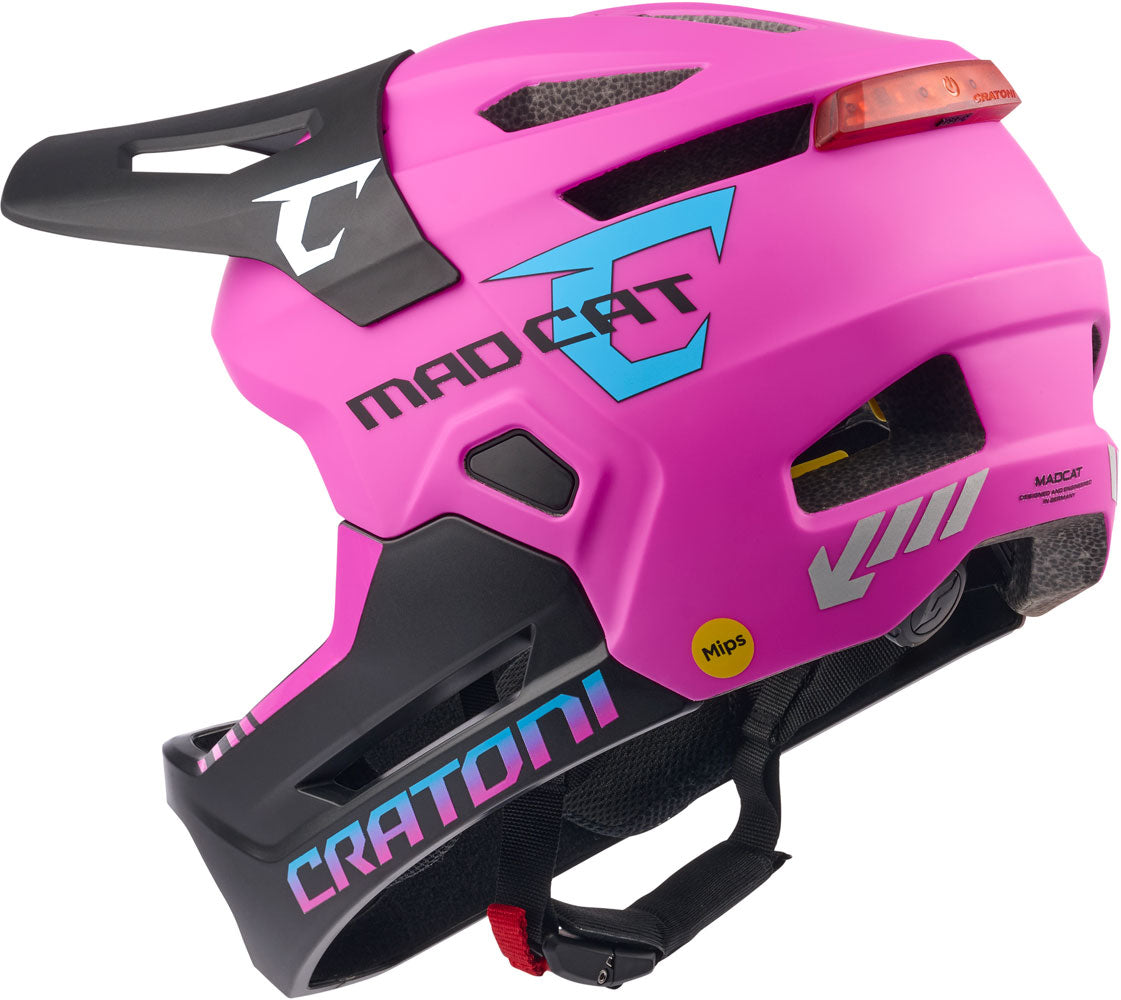 Cratoni madcat mips - casco integrale da ragazzo