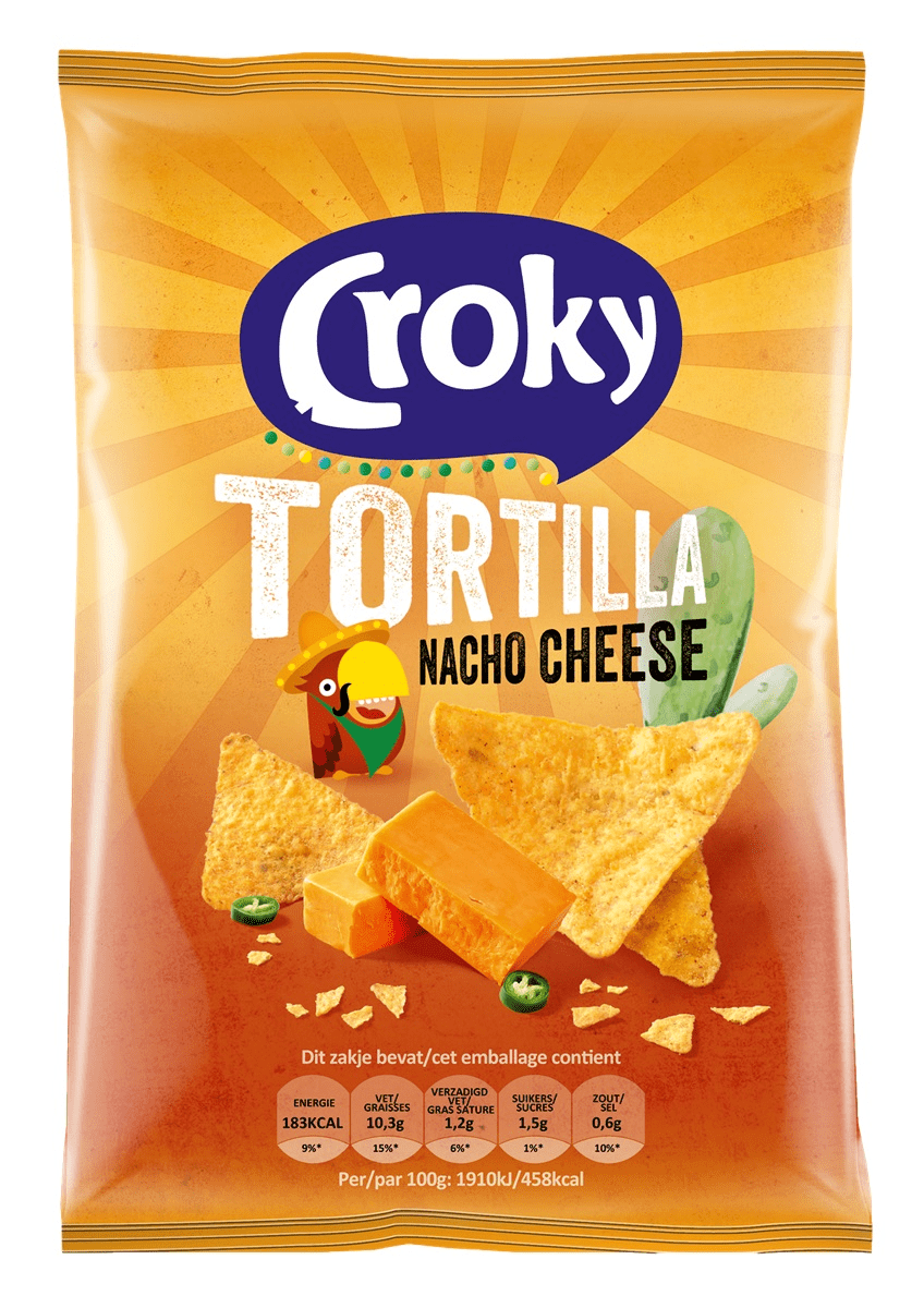 Croky tortilla nacho al formaggio (20x 40gr)