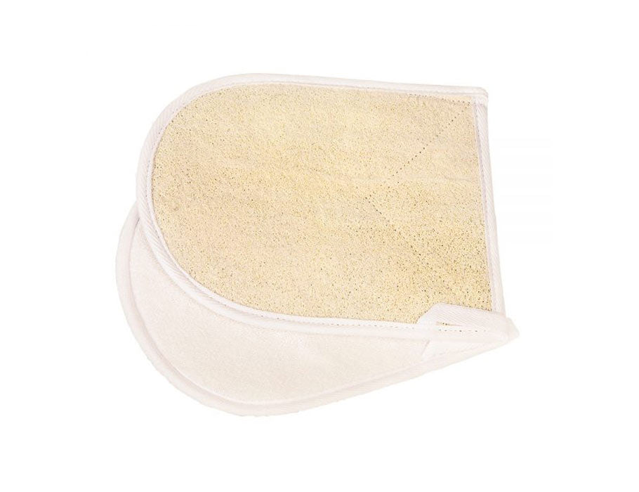 Crall Denecke Massage Glove Loofah fine e grossolana