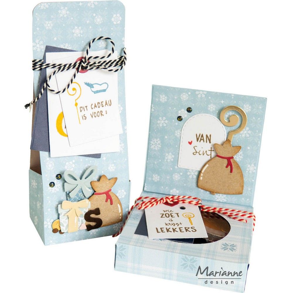 Design Marianne • timbri trasparenti Sinterklaas di Kaertjes e co