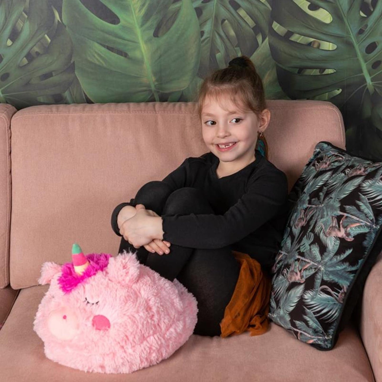 Noxxiez calentador de pies acogedor unicornio