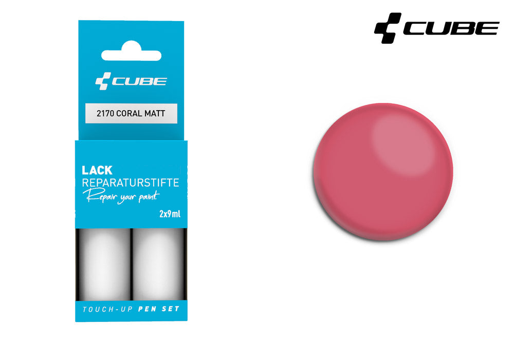 Set di pennarelli per ritocco Cube corallo opaco