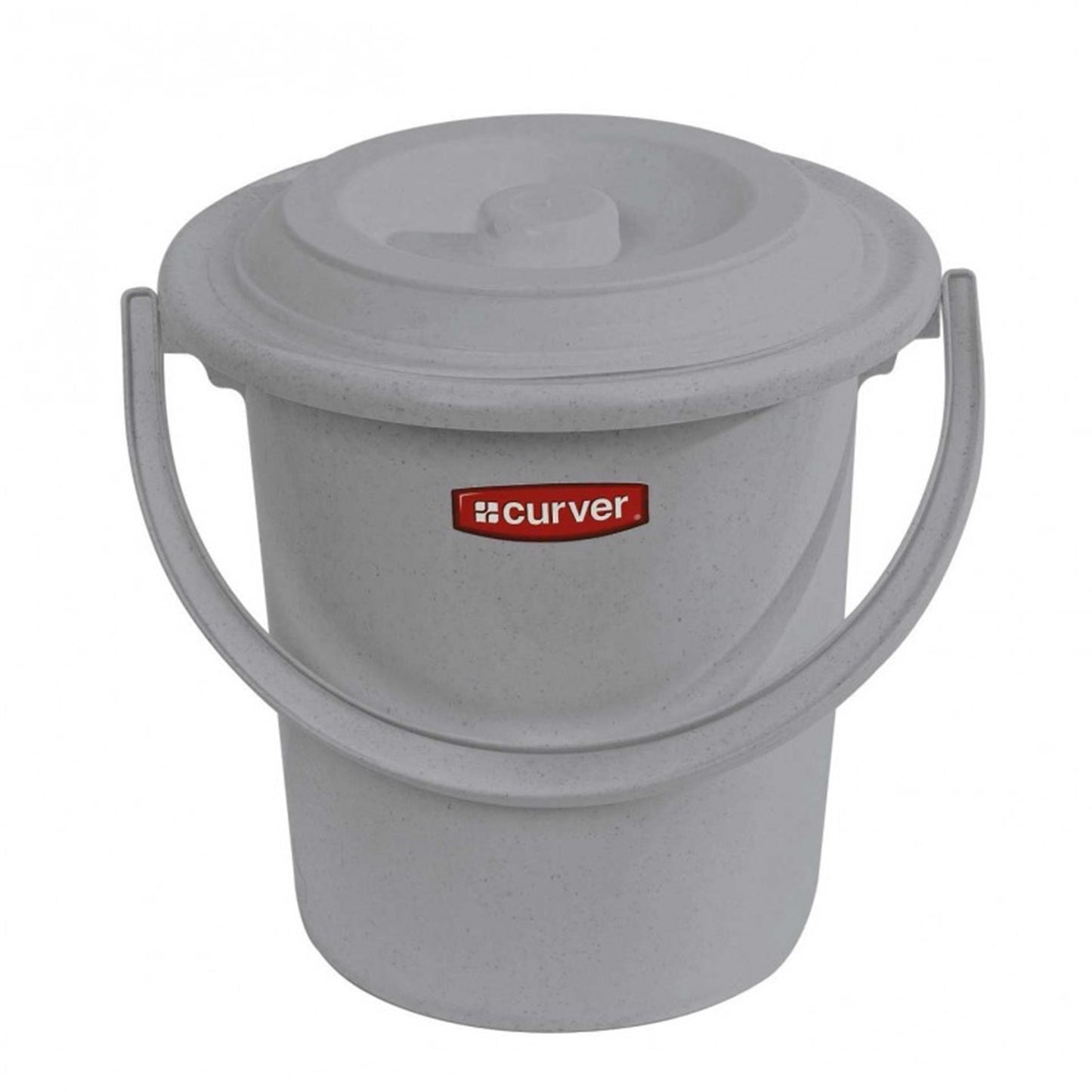 Secchio per toilette curver 5l grigio chiaro