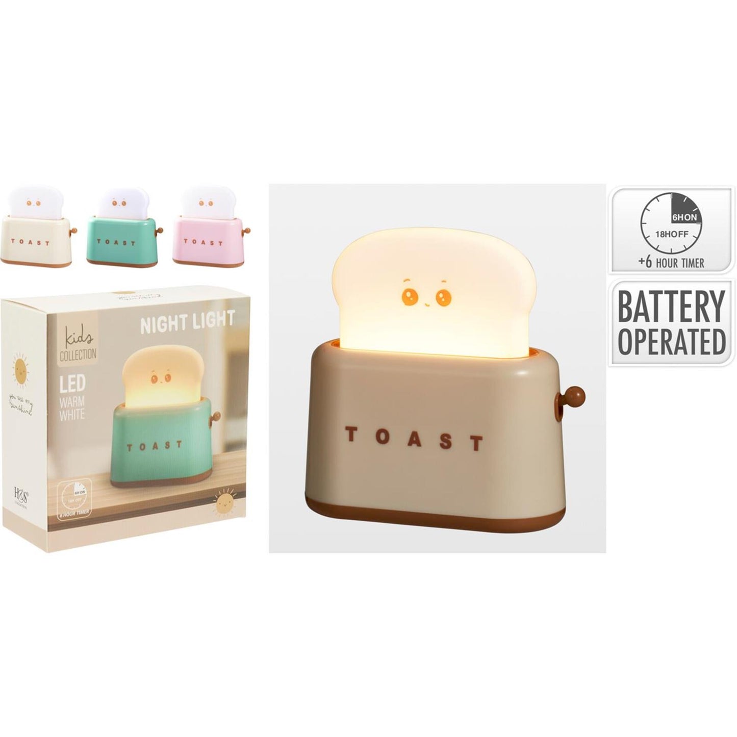 Lampada da notte per l'home styling con timer