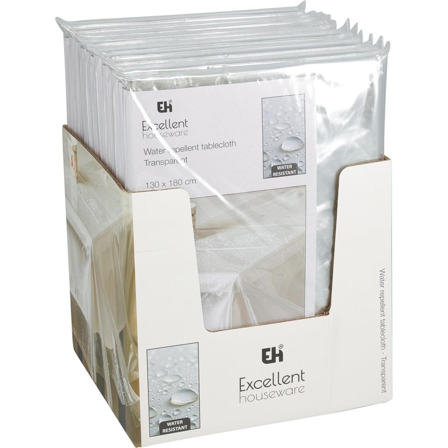 Excelente protector de mesa para el hogar transparente.