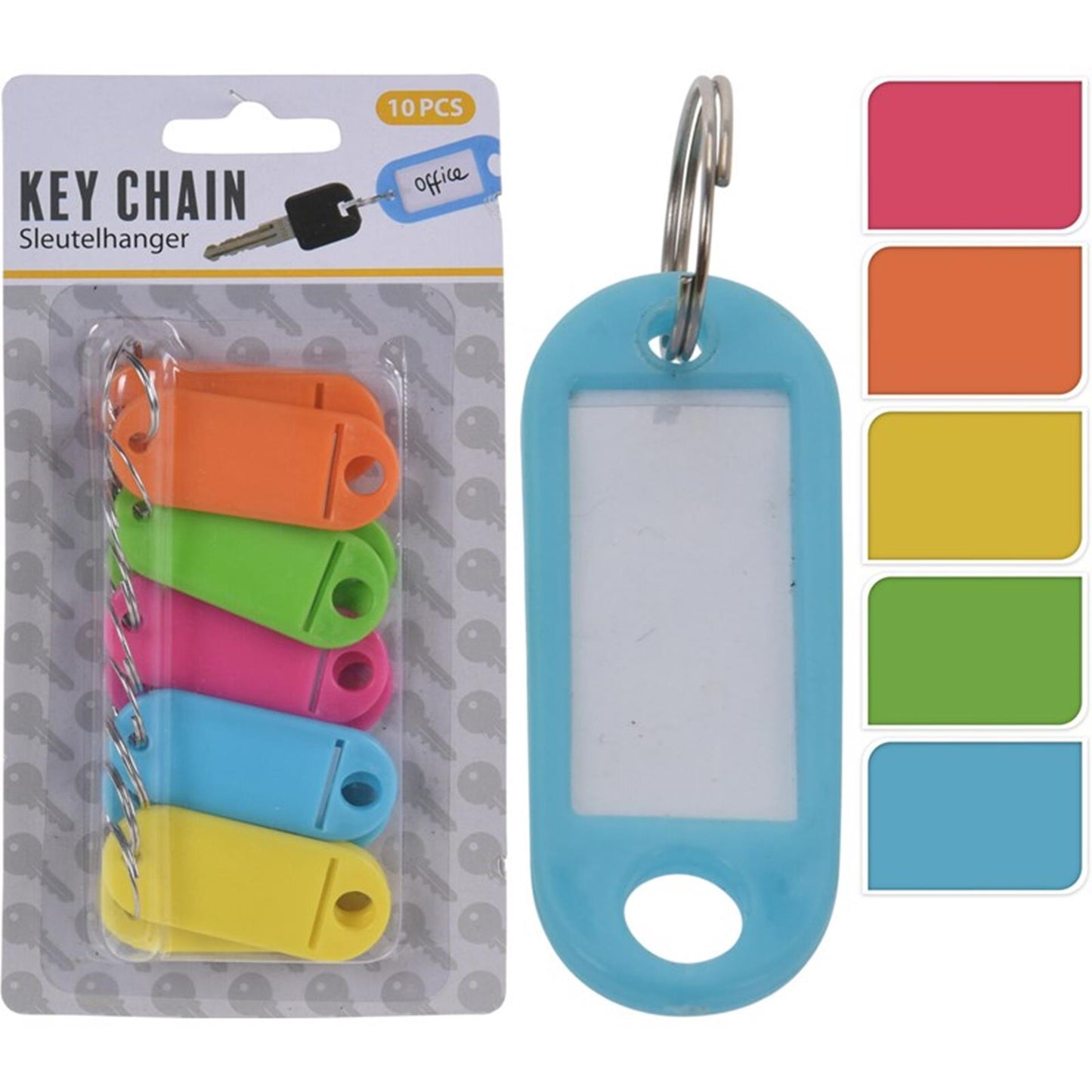 Etichette chiave 10 pezzi su cartoncino