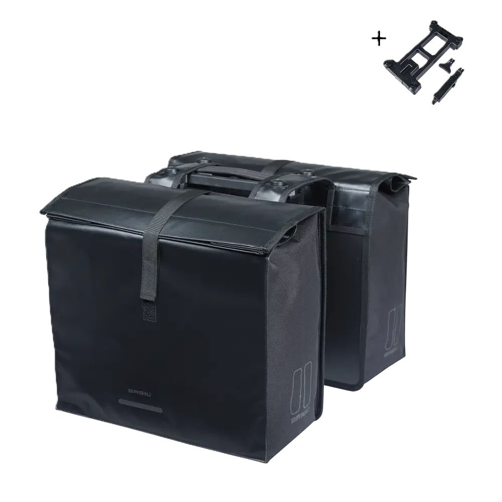Bolsa doble para bicicleta Basil urban load pro mik