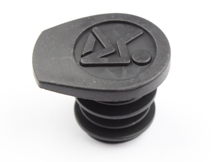 Koga plug manillar linea tpe90 negro logo izquierdo