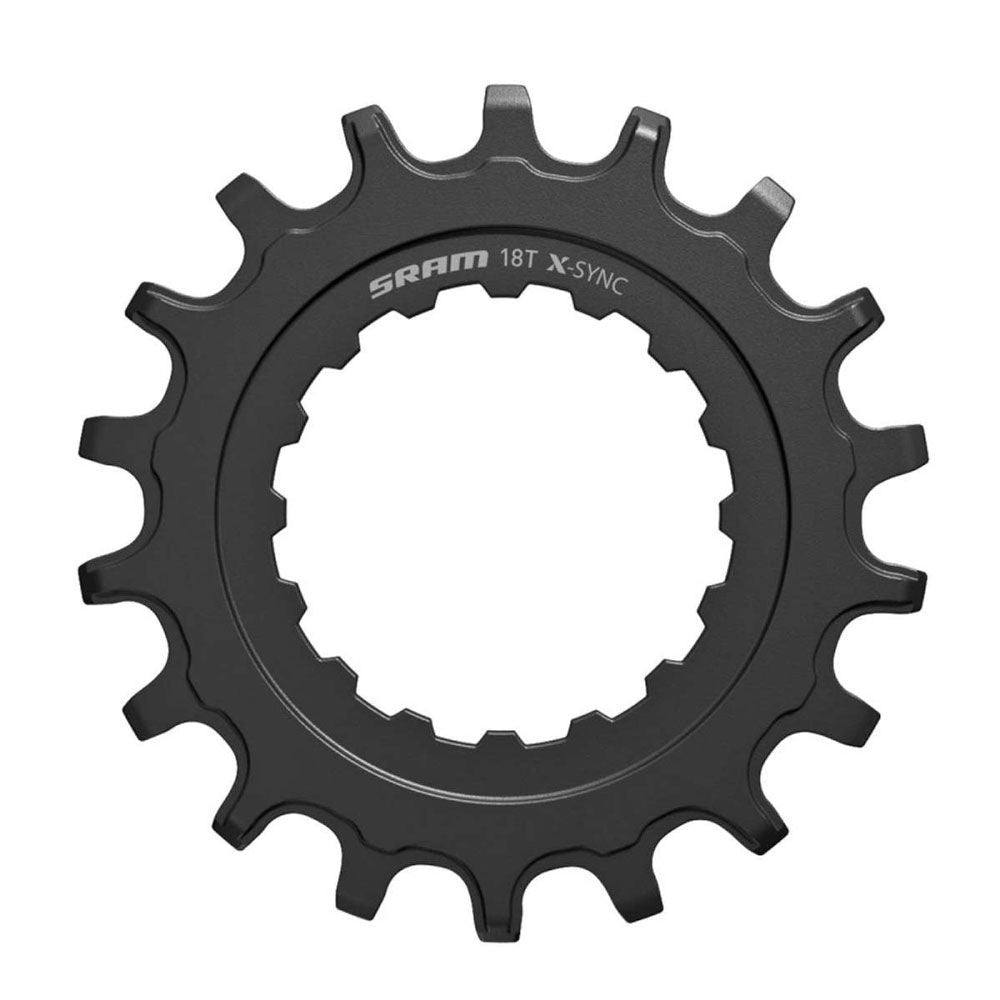 Sram Sprocket F.Bosch 18t., Acero, negro