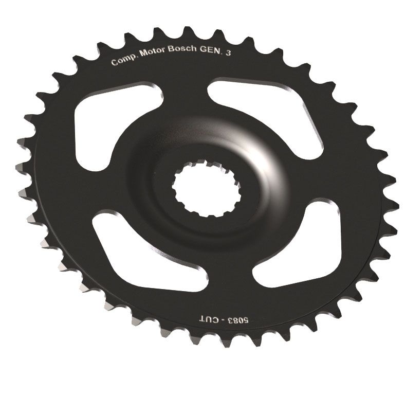 Plato de bicicleta eléctrica Stronglight montaje directo bosch