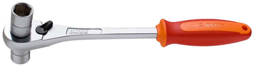 Llave para tornillos de biela unior grs con carraca 14x15