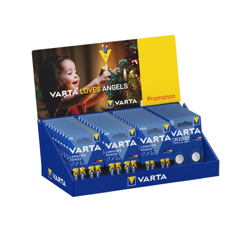 Varta display battuta da lfp 20 aa+13 aaa+21 cr2032