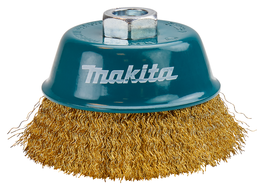 Spazzola a tazza accessori Makita m14x100mm - d-39805 d-39805