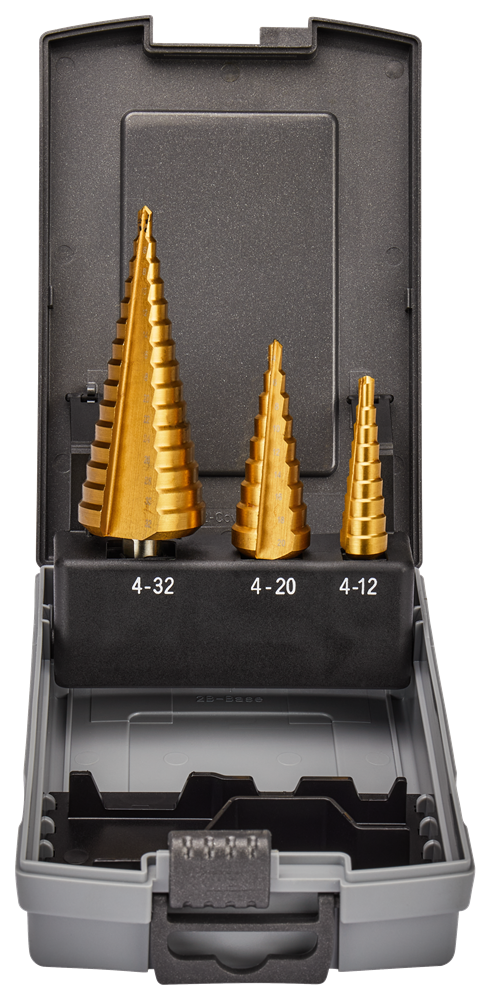 Accessori Makita set punte a gradino 3 pezzi - d-46573 - d-46573
