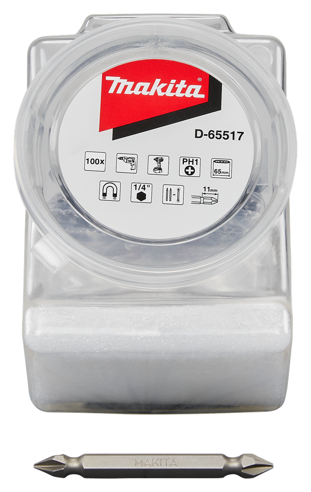 Accesorios Makita broca para atornillar ph1x65mm - d-65517 d-65517
