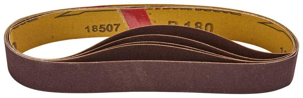 Accessori Makita d-67125 | nastro abrasivo | 533x30 mm | k180 rosso | 5 pezzi - d-67125