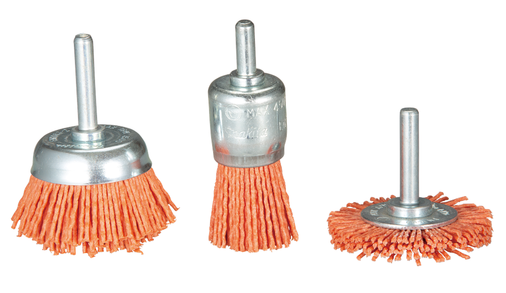 Set spazzole accessori Makita nylon 3 pezzi - d-70742 d-70742