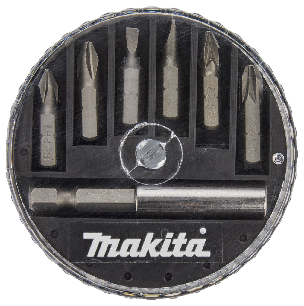 Makita d-73271 | juego de puntas de destornillador | Portapuntas de 7 piezas