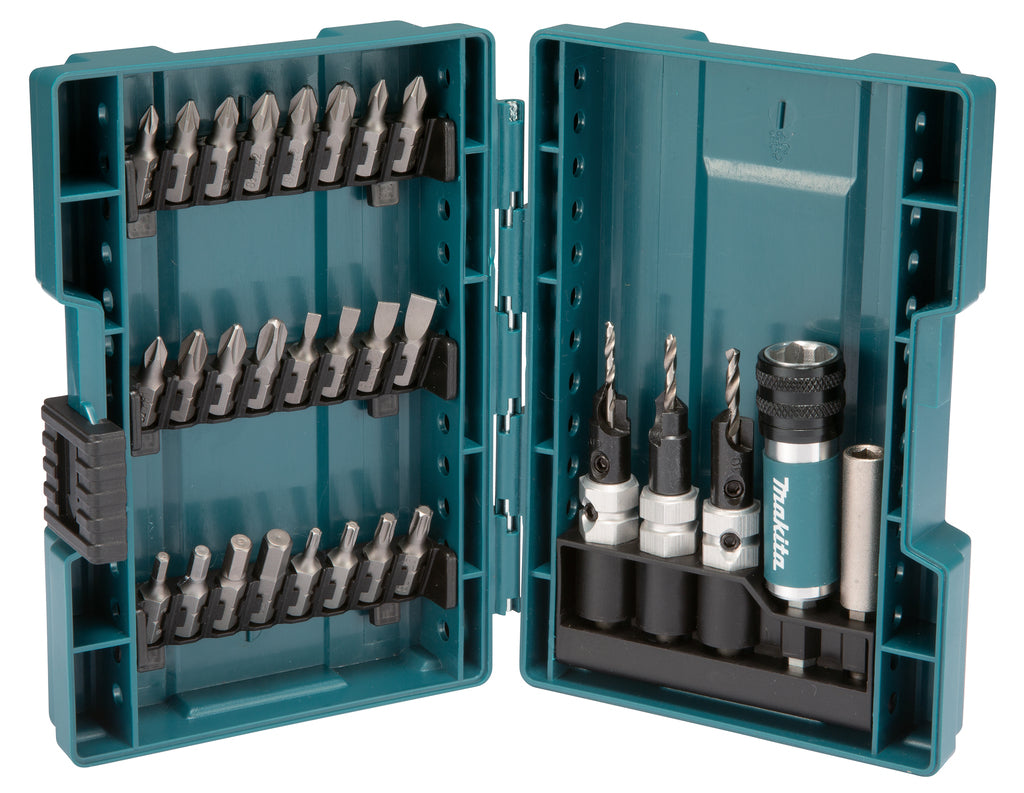 Accessori Makita d-73477 | set di punte per trapano e cacciavite | pilota quad | 29 pezzi - d-73477