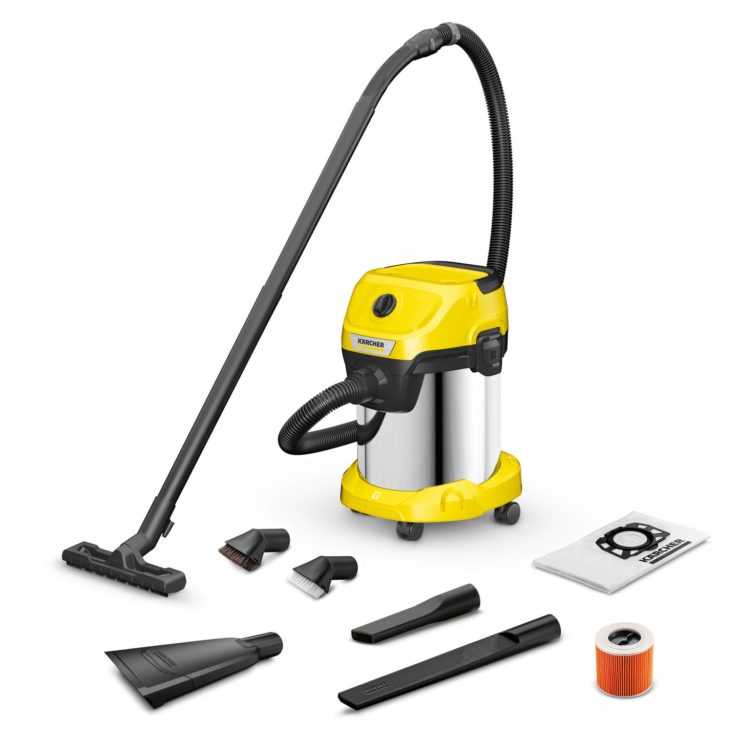 Aspiradora en seco y húmedo Karcher wd 3 s v-17 6 20 coche - 1.628-149.0