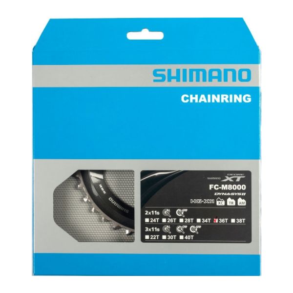 Plato Shimano Deore XT 11V 36T Y1RL98080 M8000