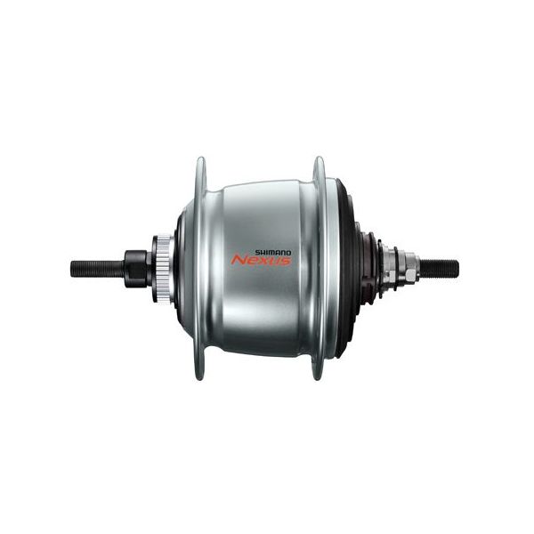 Mub di ingranaggi Shimano Nexus 8 SG -C6001 per freno a disco - 36 buchi - argento