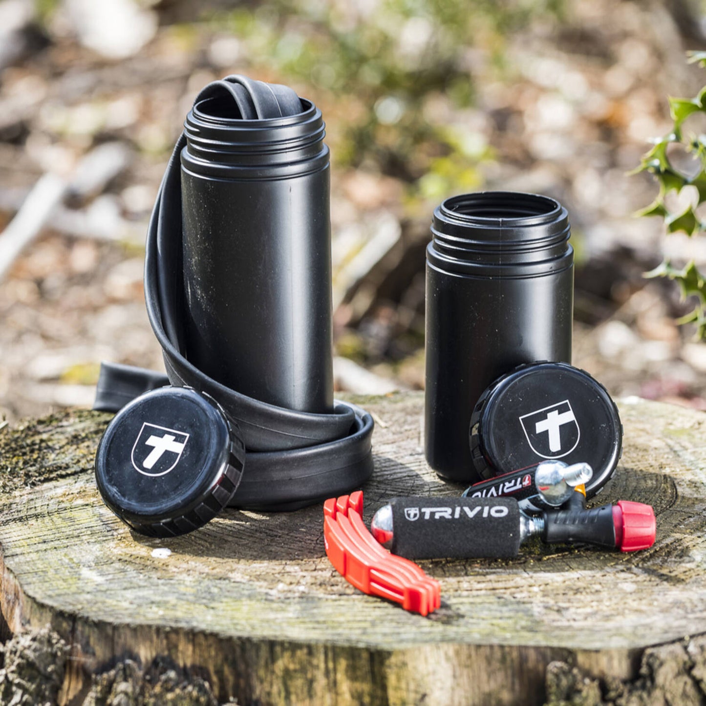 Trivio - botella para herramientas botella para herramientas negra 700ml