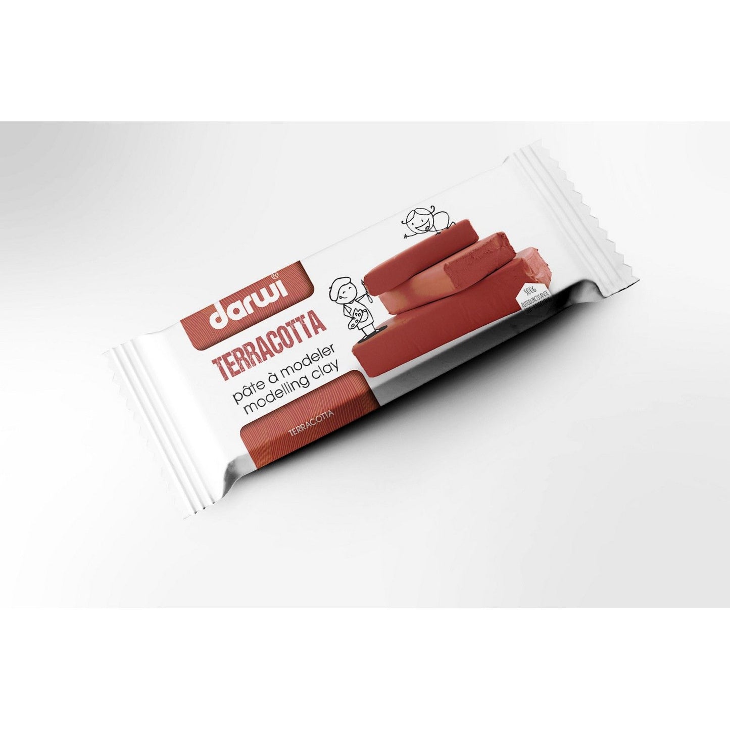 Sin marca darwi • plastilina terracota 500gr
