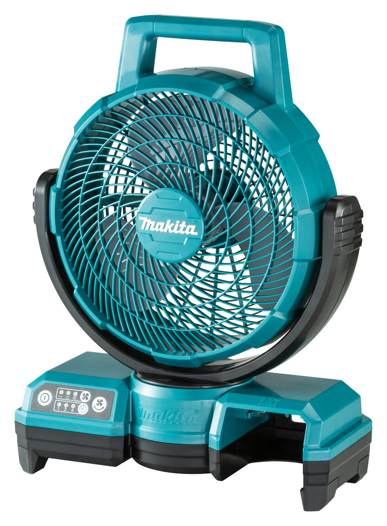 Ventilatore a batteria Makita con funzione girevole 14,4 18v nudo