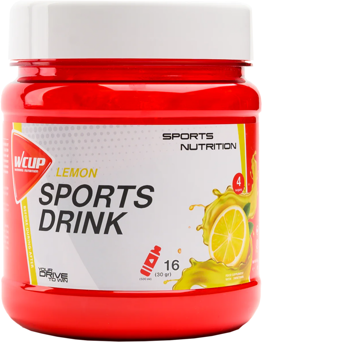 WCUP - Sports Drink Lemon 480 grammi