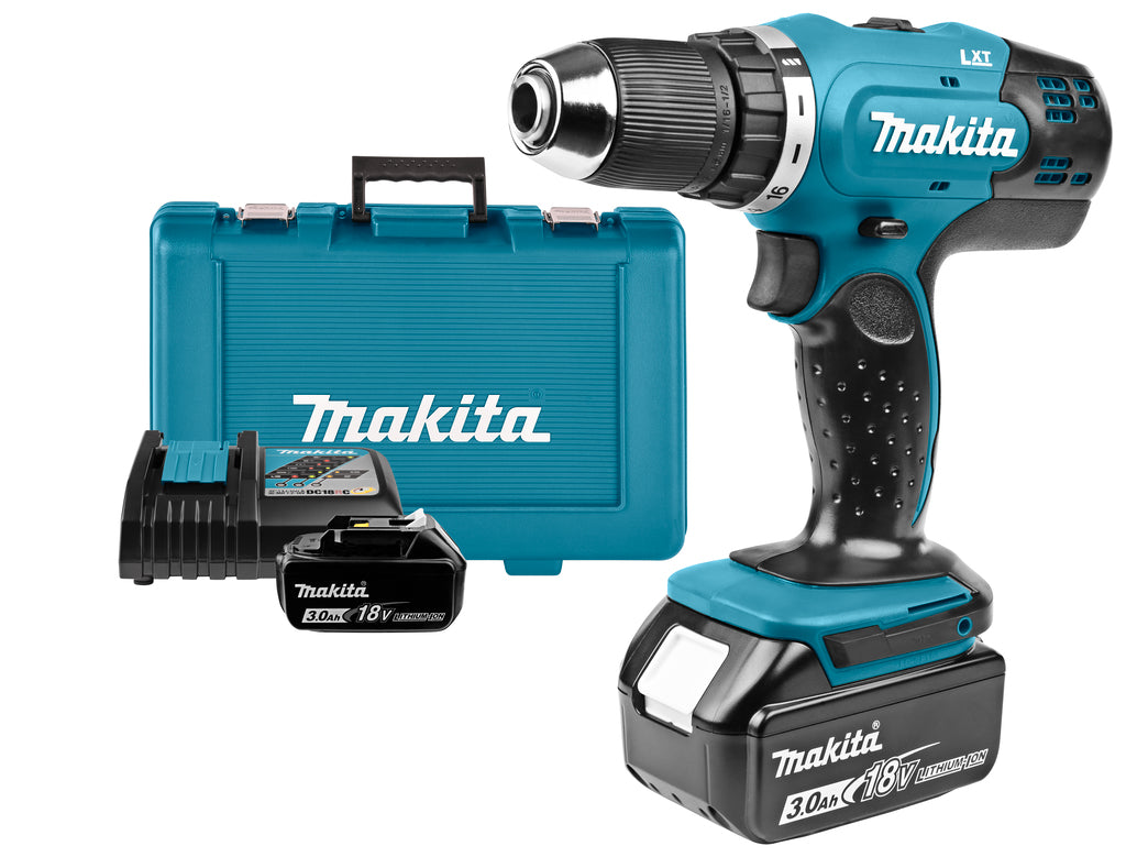 Makita ddf453rfe trapano/avvitatore | Ioni di litio 18v 3.0ah - ddf453rfe