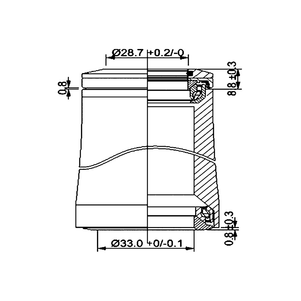 Serie sterzo integrata Deda in-4 1 1 8 - 1 1 4