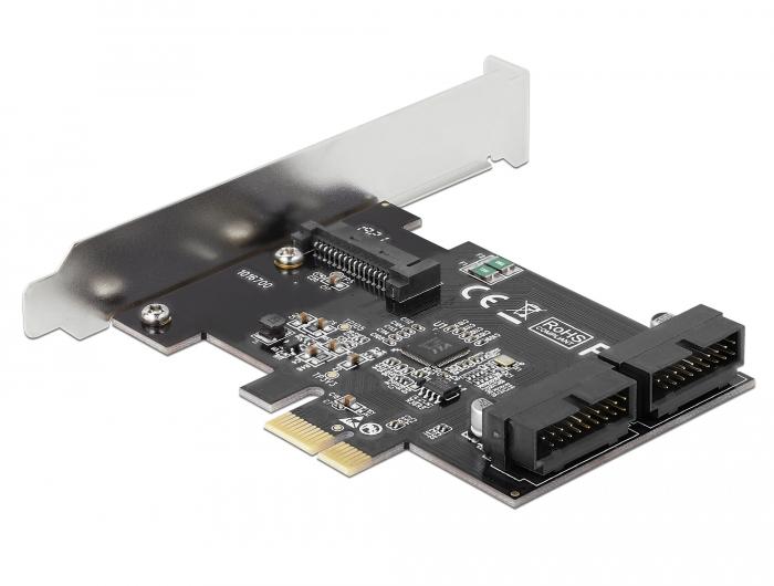 Delock PCI Express Card a 2 x head per pin interni USB 3.0