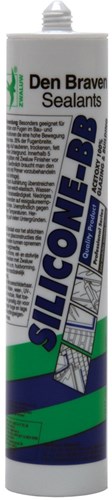 Zwaluw kit silicone bb 310ml nero