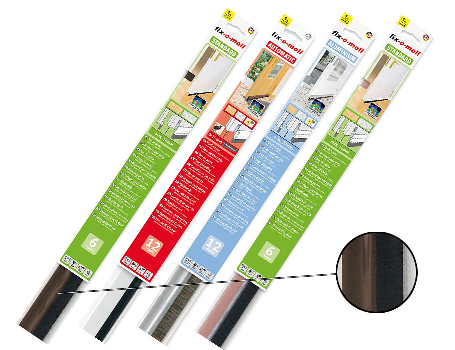 Fix-O-Mol-Moll Brush Premium Autoadesivo 1M Brown