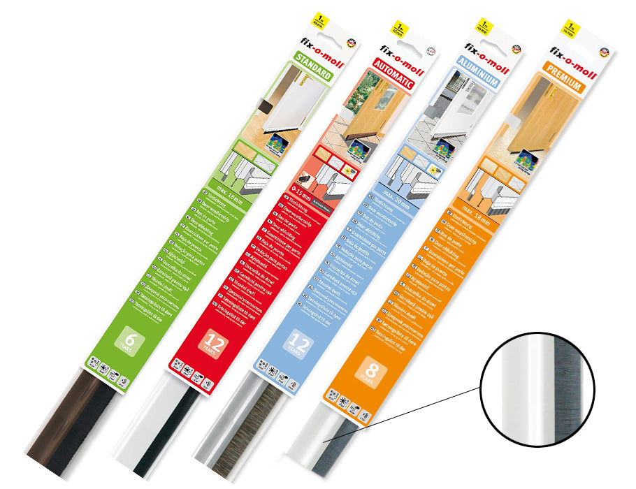 Fix-O-Moll Brush Premium Autoadesivo 1M bianco