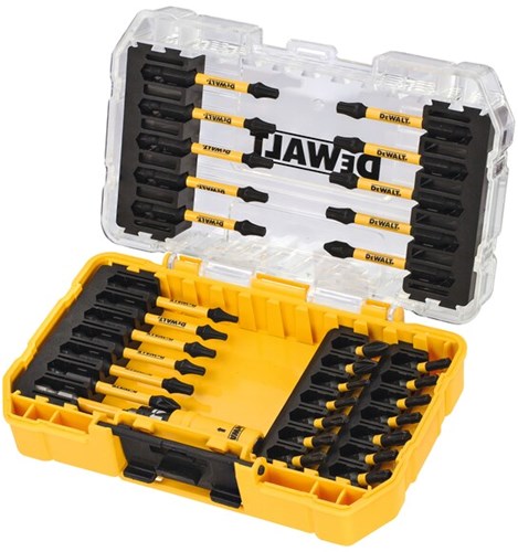 Accesorios Dewalt Juego de puntas de destornillador flextorq de 31 piezas | en caso difícil - dt70738t-qz