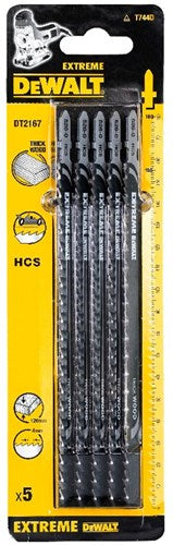 Accessori Dewalt lama per seghetto alternativo hcs per legno spesso (t744d) - dt2167-qz