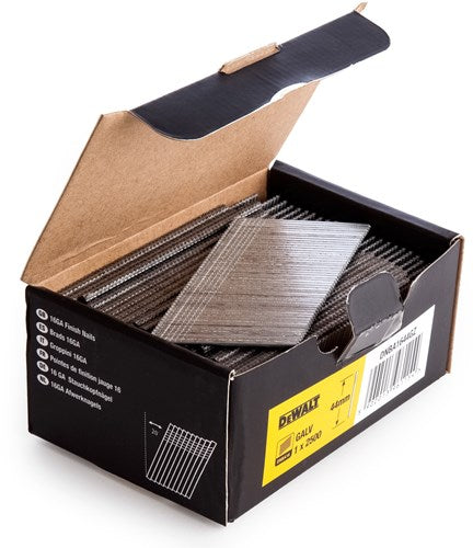 Accessori Dewalt dnba1663sz | Chiodini in acciaio inossidabile da 63 mm per chiodatrice a batteria dcn660 e dc618kb - dnba1663sz