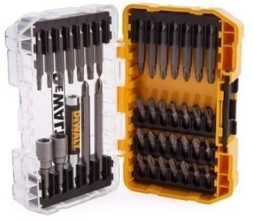 Accessori Dewalt dt70709-qz | Set di punte da 33 pezzi in cassetta con custodia rigida - dt70709-qz