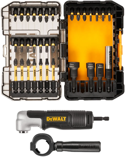 Accesorios Dewalt dt70782 Juego de puntas de 33 piezas con adaptador en ángulo recto | mclaren | edición limitada - dt70782-qz