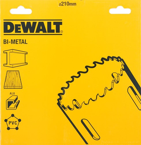 Accesorios Dewalt sierra perforadora bim ø210mm, profundidad de corte 40mm - dt8267-qz