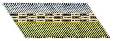 Accesorios Dewalt clavos de construcción adheridos con papel | 2,8-75 anillado | brillante | 2,2 m - dnpt28r75z