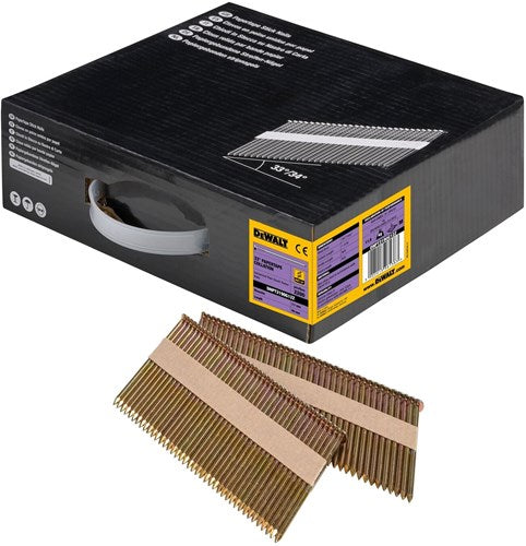 Dewalt accessoires papiergebonden nagels 3.1-90 recht verzinkt 2.2m - dnpt3190g12z
