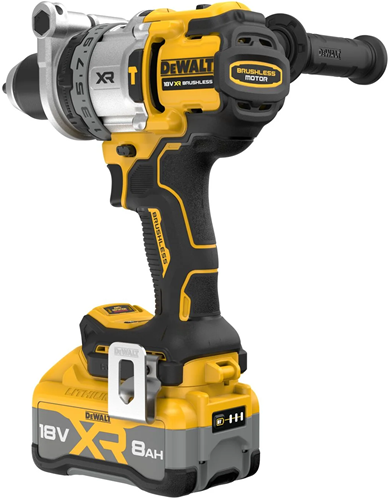 Taladro de impacto inalámbrico sin escobillas Dewalt DCD1007WW1T | 18v 8.0ah en estaca t - dcd1007ww1t-qw